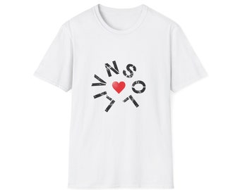 Unisex Livnsol Heart Softstyle T-Shirt