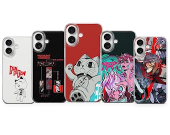 Funda de teléfono Dandadan Okarun Momo Ayase Turbo Grandma Anime Manga para iPhone 17 Pro Max Air / Samsung S25 FE / Pixel 10 Pro XL