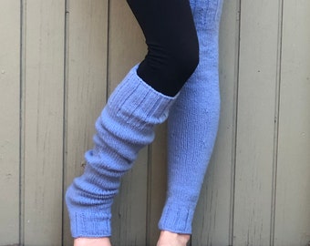 Thigh High Leg Warmers, Extra Long Leg Warmers, Over the Knee Leg Warmers, Hand Knitted Leg Warmers