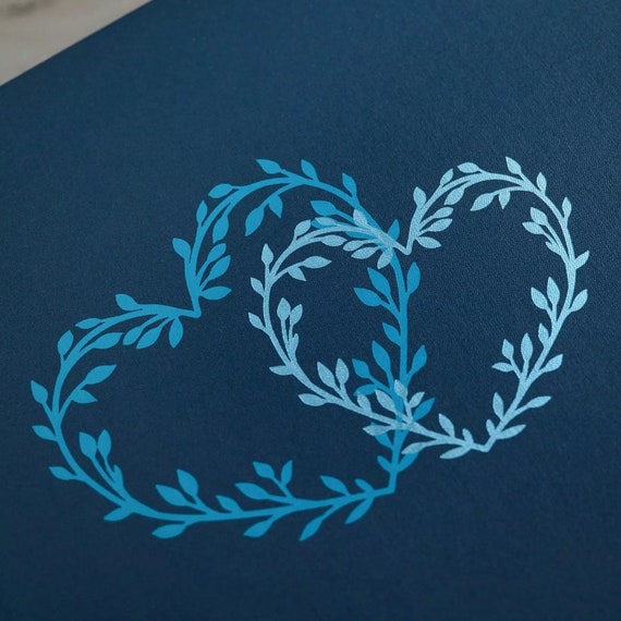 Creative Memories 12x12 Navy Something Blue Foiled Flex Album