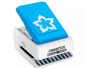 Creative Memories Mandevilla Flower Decorative Punch NEW