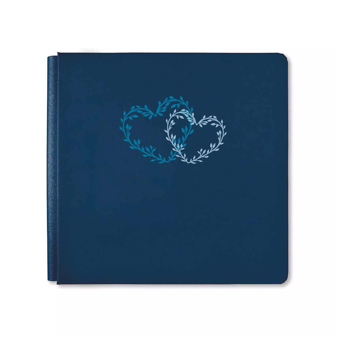 Creative Memories 12x12 Navy Something Blue Foiled Flex Album