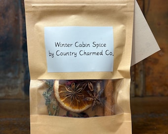 Handmade Dried Fruit and Herb Simmer Pot Packet