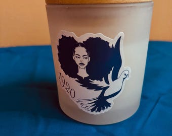 Zeta Phi Beta Gift Candle