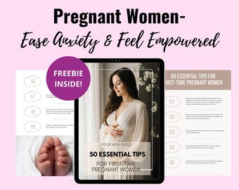 New Mom Printable Guide | Motherhood Tips & Self-Care Planner | Digital Download with Resale Rights