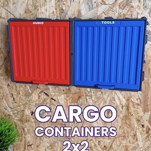 Cargo Containers - 2x2 (Medium Modular Storage)