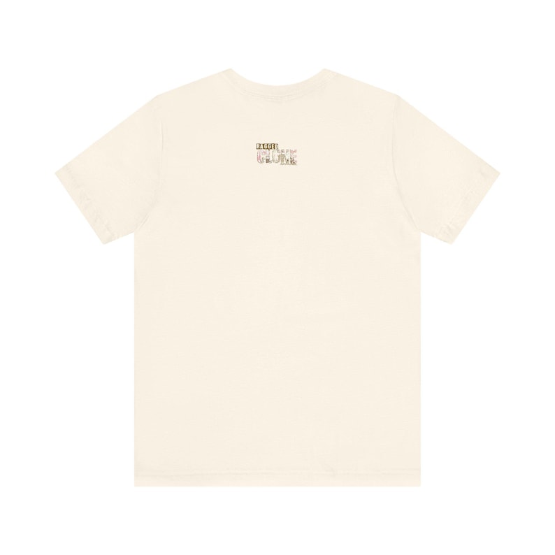 Mandalorian Flowered Design - Tan, Unisex Jersey Short Sleeve Tee image 3
