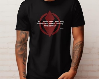 Darth Maul Pay Quote, Unisex Jersey Short Sleeve Tee