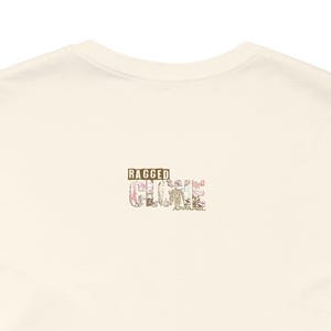 Mandalorian Flowered Design - Tan, Unisex Jersey Short Sleeve Tee image 4