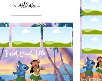 Plantilla de fotomatón para niños