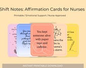 Nurse Affirmation Card Deck – Digital Download for Shift Support & Emotional Strength