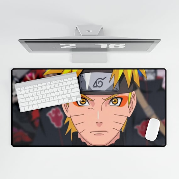 Naruto Anime Character Desk Mat | Large Gaming Mouse Pad