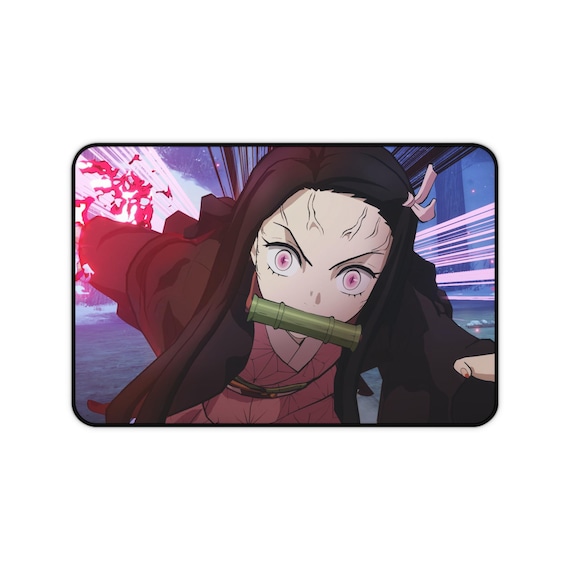 Nezuko Kamado, Demon Slayer, Anime fanclub | Large Mouse Pad