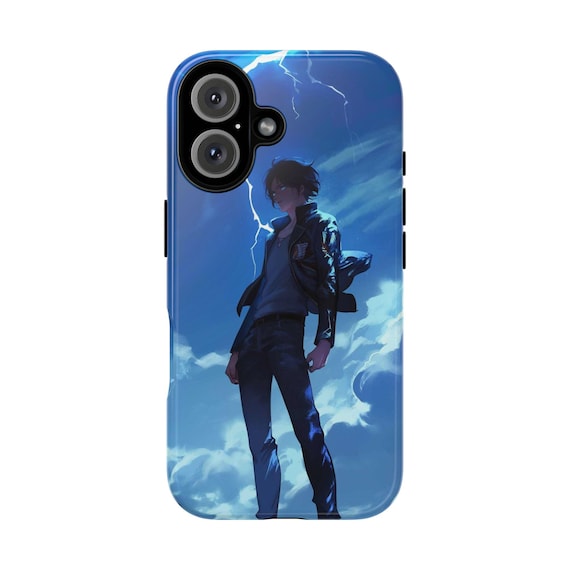 Eren Yeager , Attack on Titan phone case , Anime lovers mobile cover
