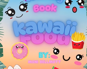 Kawaii Essen Malbuch