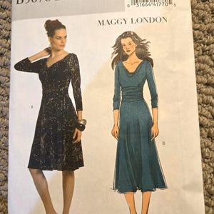 Maggy London Wrap Dress - Etsy Maggy London Wrap Dress - Etsy