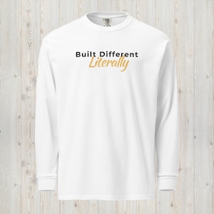 Built Different, Literally. | Women’s Long-Sleeve Tee | Tradeswomen – Banner Women Apparel