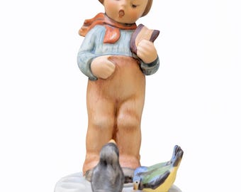 Vintage Goebel Hummel Bird Watcher Figurine