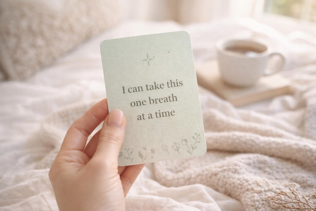 30 Anxiety Affirmation Cards Printable, Calming Affirmations for ...