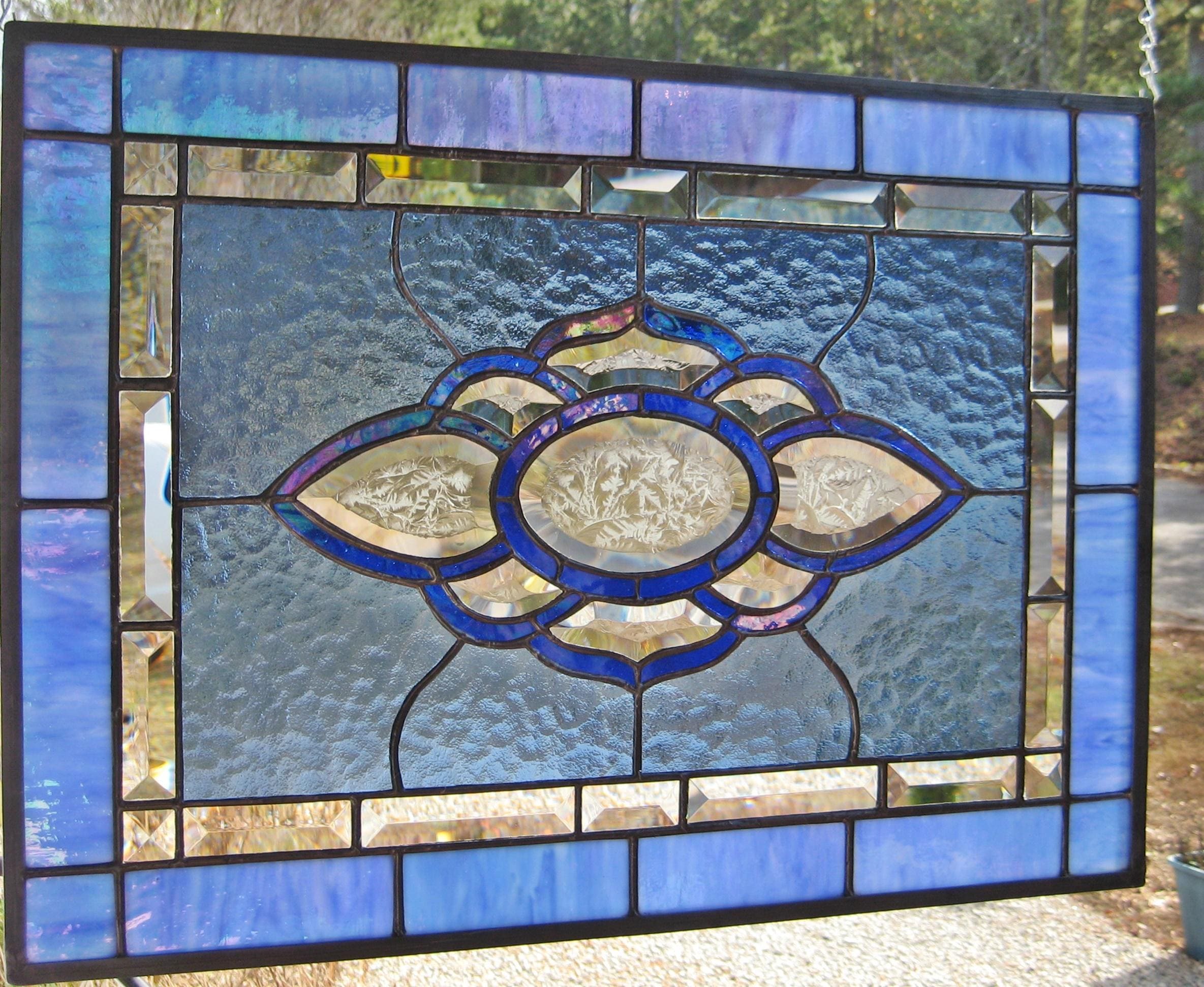 Stained Glass 22 X 22 - Etsy