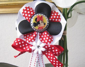 Minnie Mouse Wand - Lollipop Card