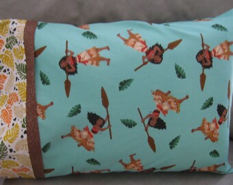 Tropical Travels Pillowcase - Travel Size - Moana