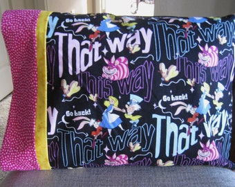 Alice in Wonderland Pillowcase - Travel Size