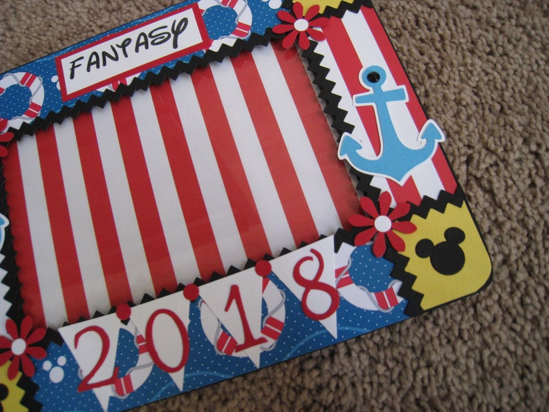 Disney Cruise Decorative Frame Etsy