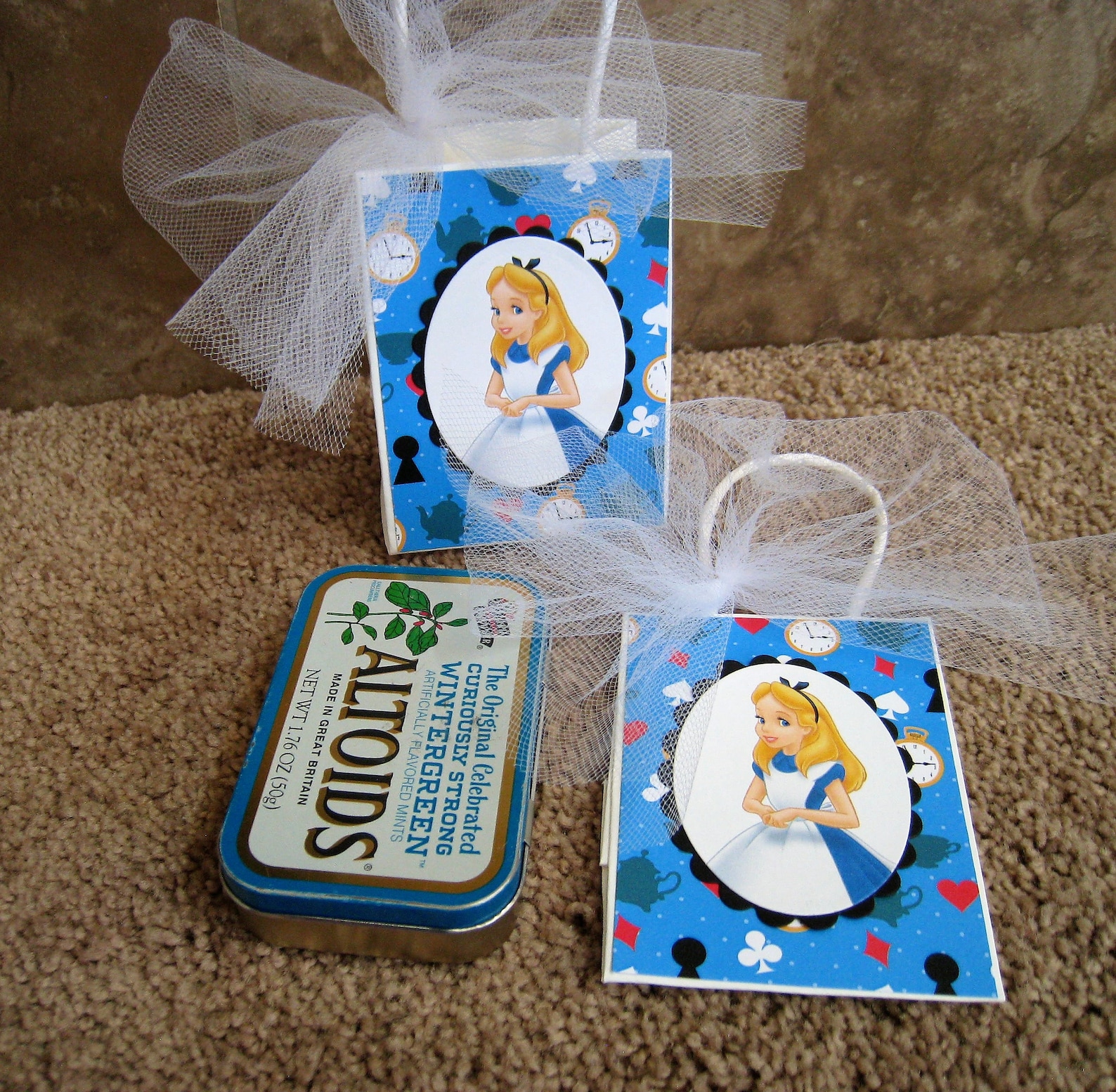 Disney Alice in Wonderland Party Favor Bags Set of Six Etsy