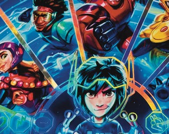 Foiled Big Hero 6 Lorcana Playmat – Disney TCG Mat - Etsy