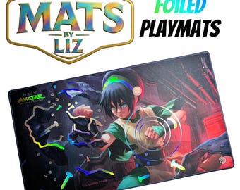 Foiled Magic The Gathering | Avatar: The Last Airbender – Toph, The First Metalbender Playmat