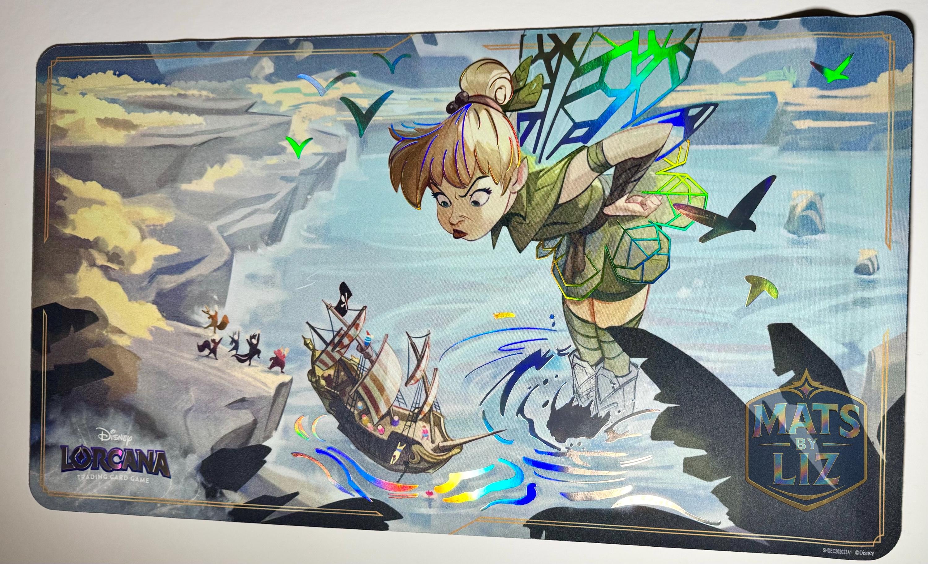 フォイル加工ティンカーベル ロルカーナ プレイマット – ディズニー