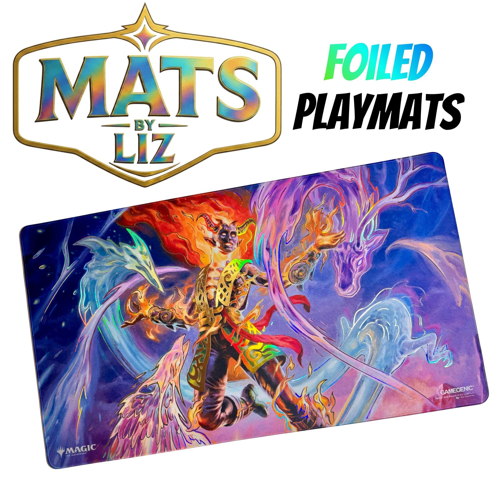 Foil Lorwyn Eclipsed the Limitless Ashling MTG Playmat - Etsy
