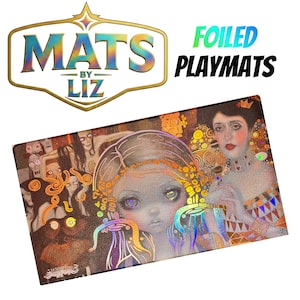 Foil Strangeling- Jasmine Becket-Griffith Holofoil MTG  Playmat