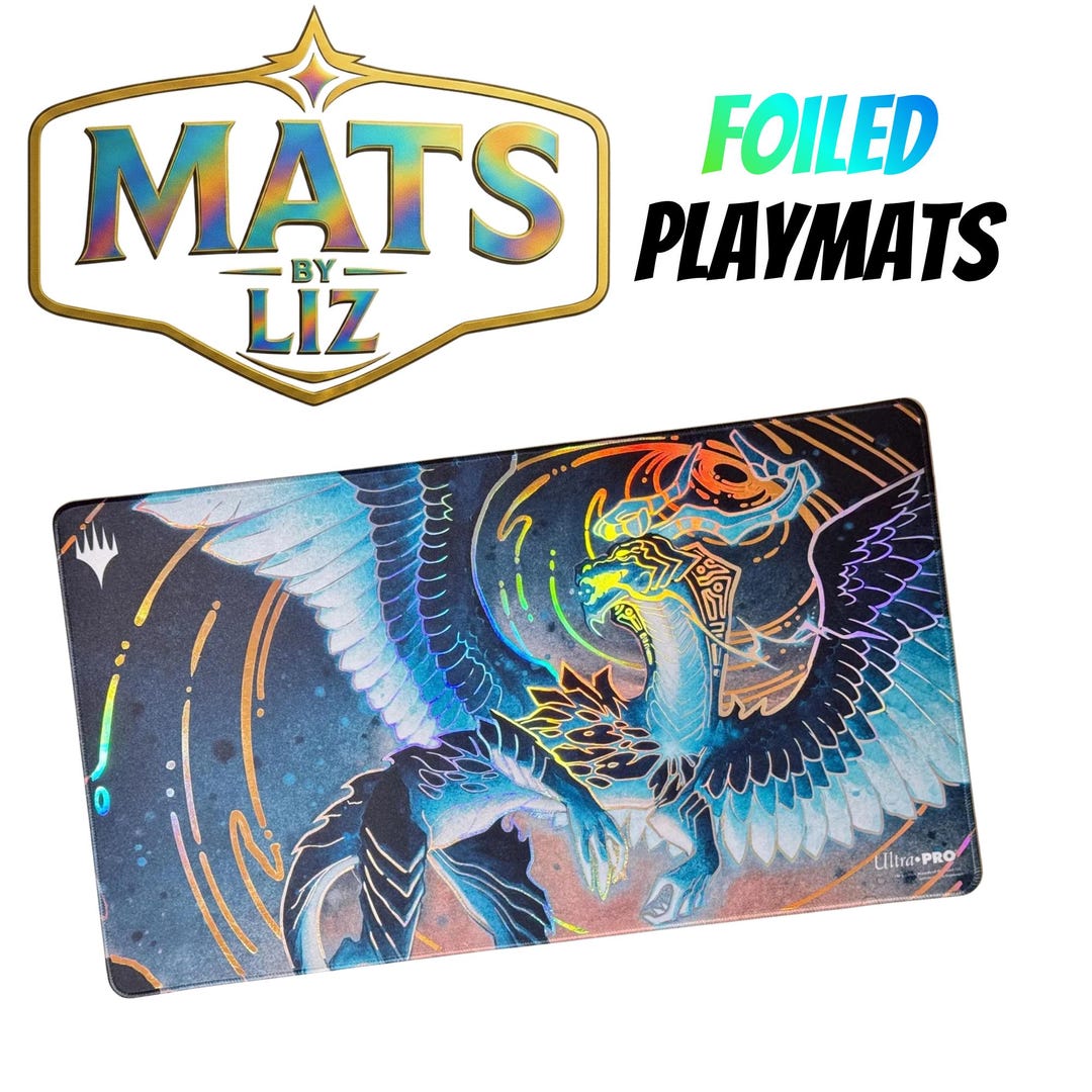 Foil Ugin the Spirit Dragon MTG Playmat - Etsy