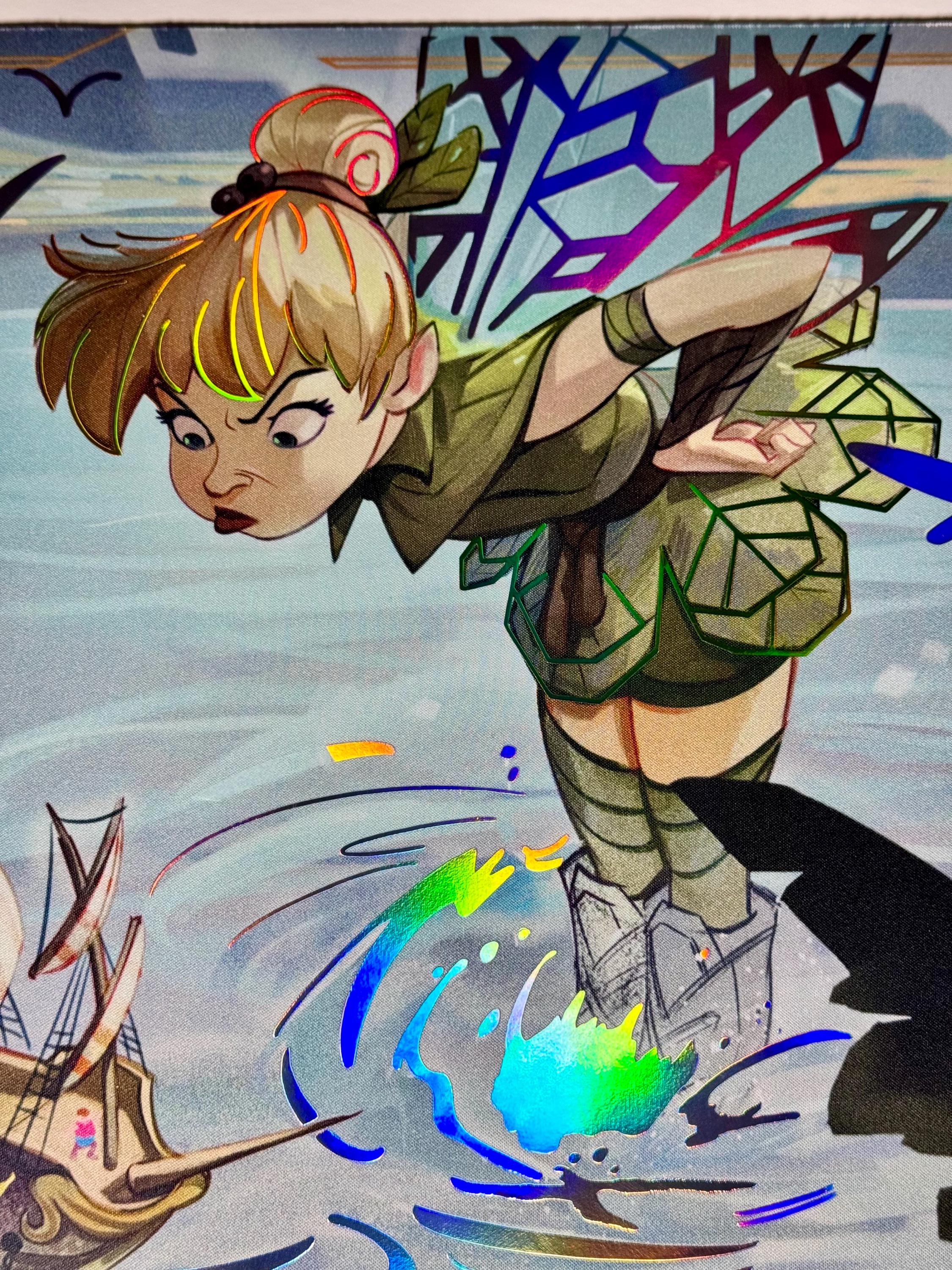 フォイル加工ティンカーベル ロルカーナ プレイマット – ディズニー