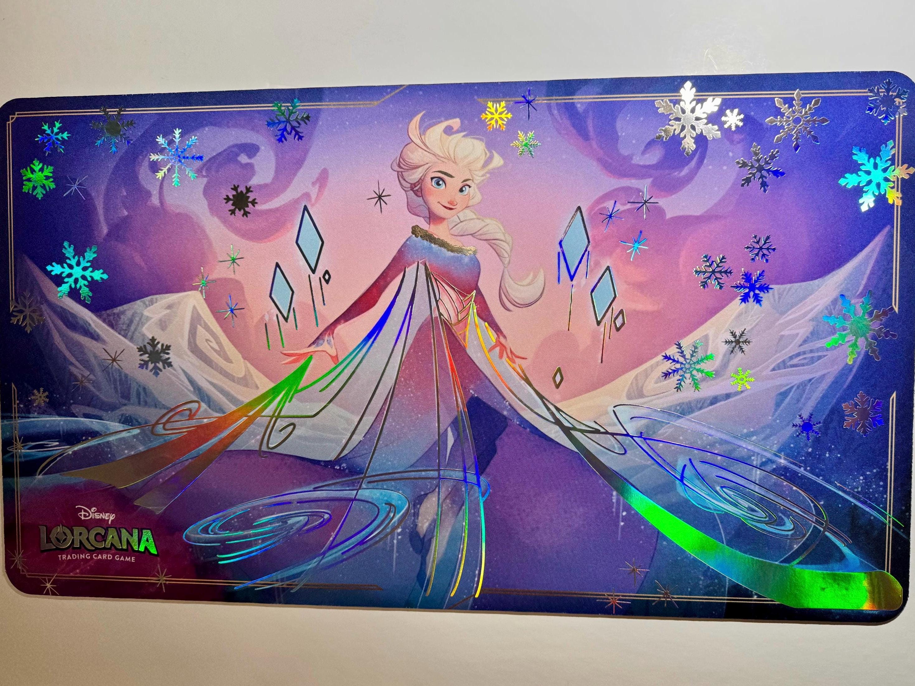 Foiled Winter Elsa Lorcana Playmat - Etsy
