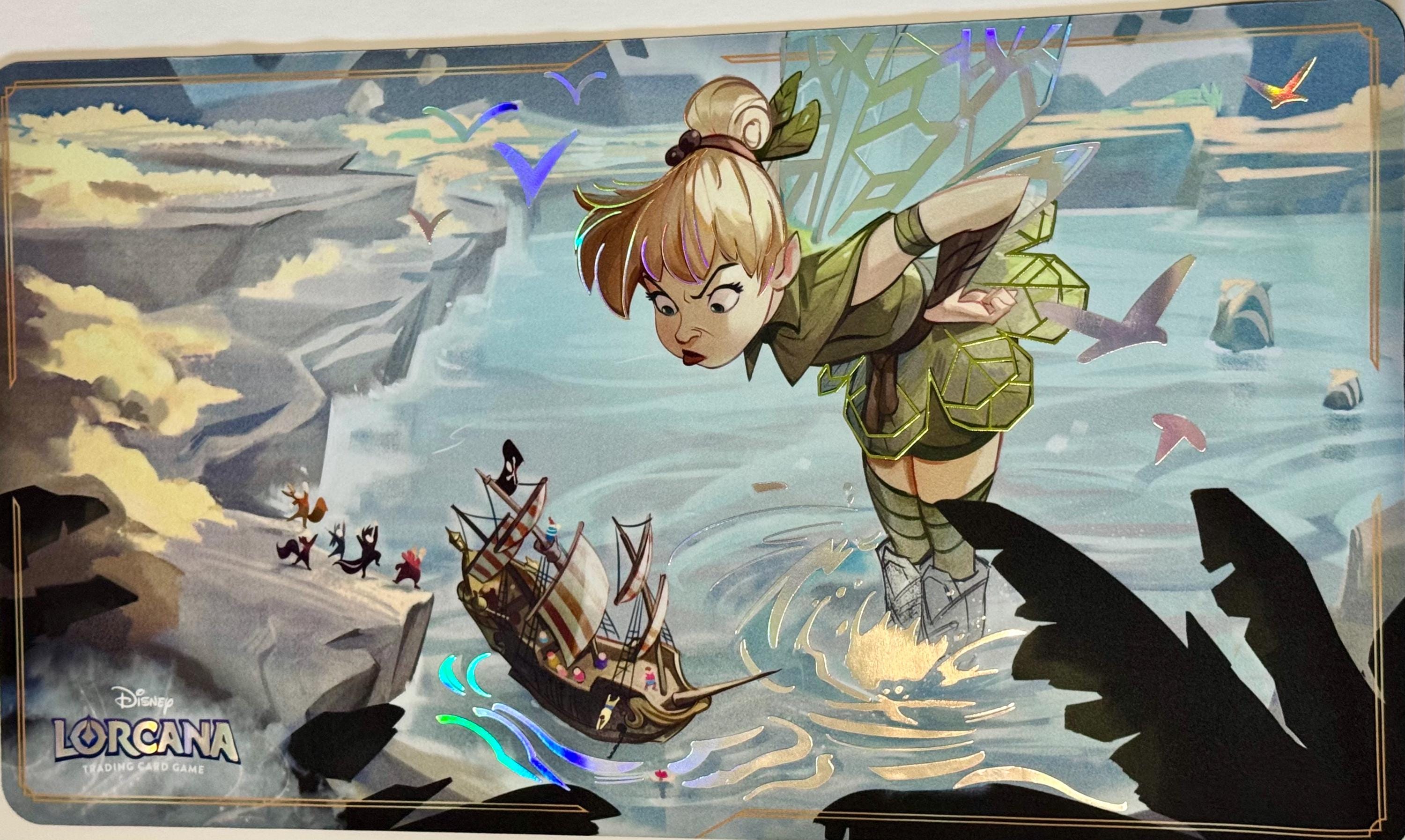 フォイル加工ティンカーベル ロルカーナ プレイマット – ディズニー