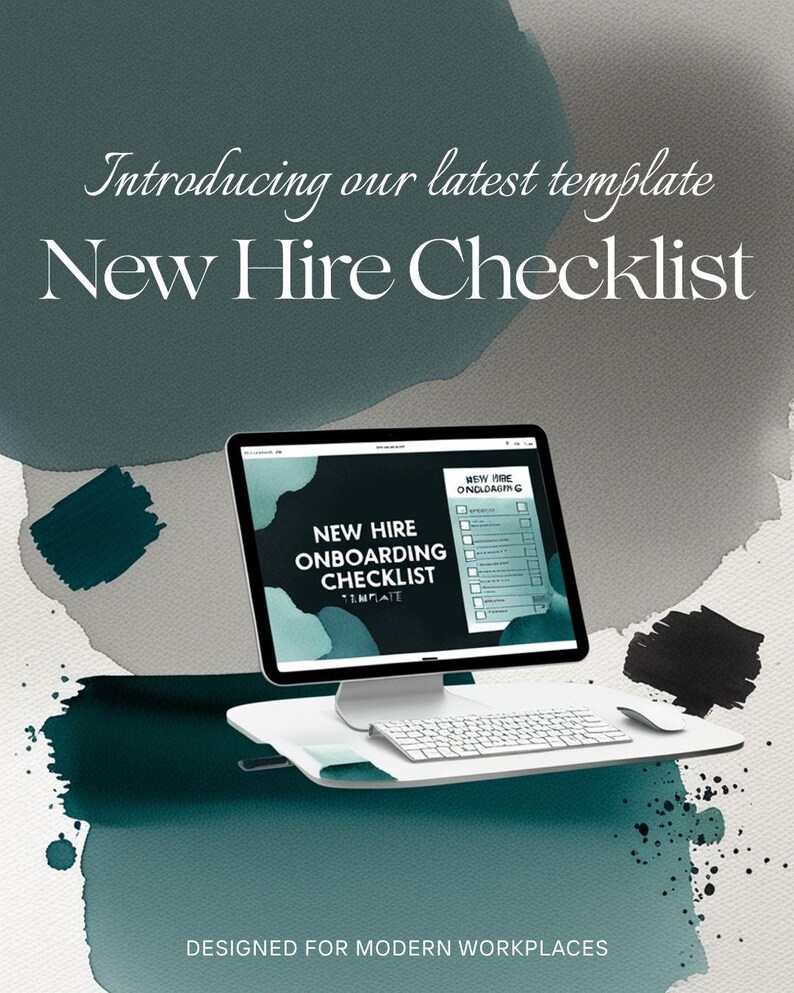 New Hire Onboarding Checklist Template: 30 60 90 Day HR Training Plan ...