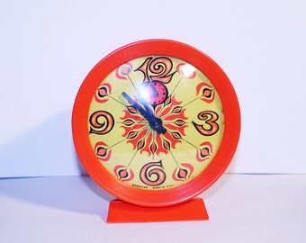spartus clock etsy