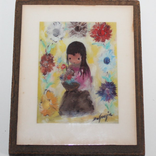 Vintage Flowers for All by Ted De Grazia Small Art Work