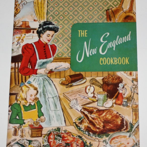 Vintage The New England Cookbook Culinary Arts Institute Cookbook