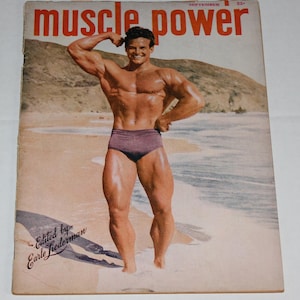 Vintage Muscle Power Magazine Steve Reeves September 1948