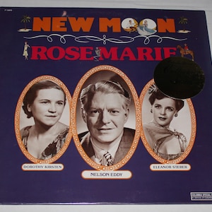 Vintage New Moon Rose Marie Oscar Hammerstein LP Record