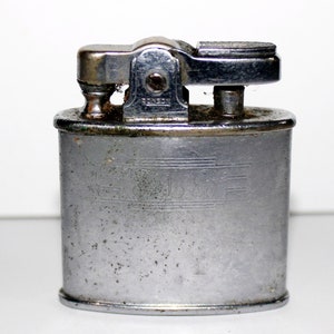 Ronson Standard Monogrammed Standard Lighter, Vintage Lighter, Small Vintage Lighter, Vintage Cigarette Lighter