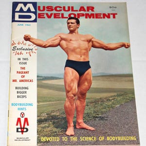 Vintage Muscular Development Magazine Vern Weaver June 1964