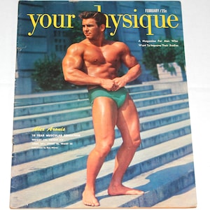 Vintage Your Physique Magazine Alex Aronis February 1951
