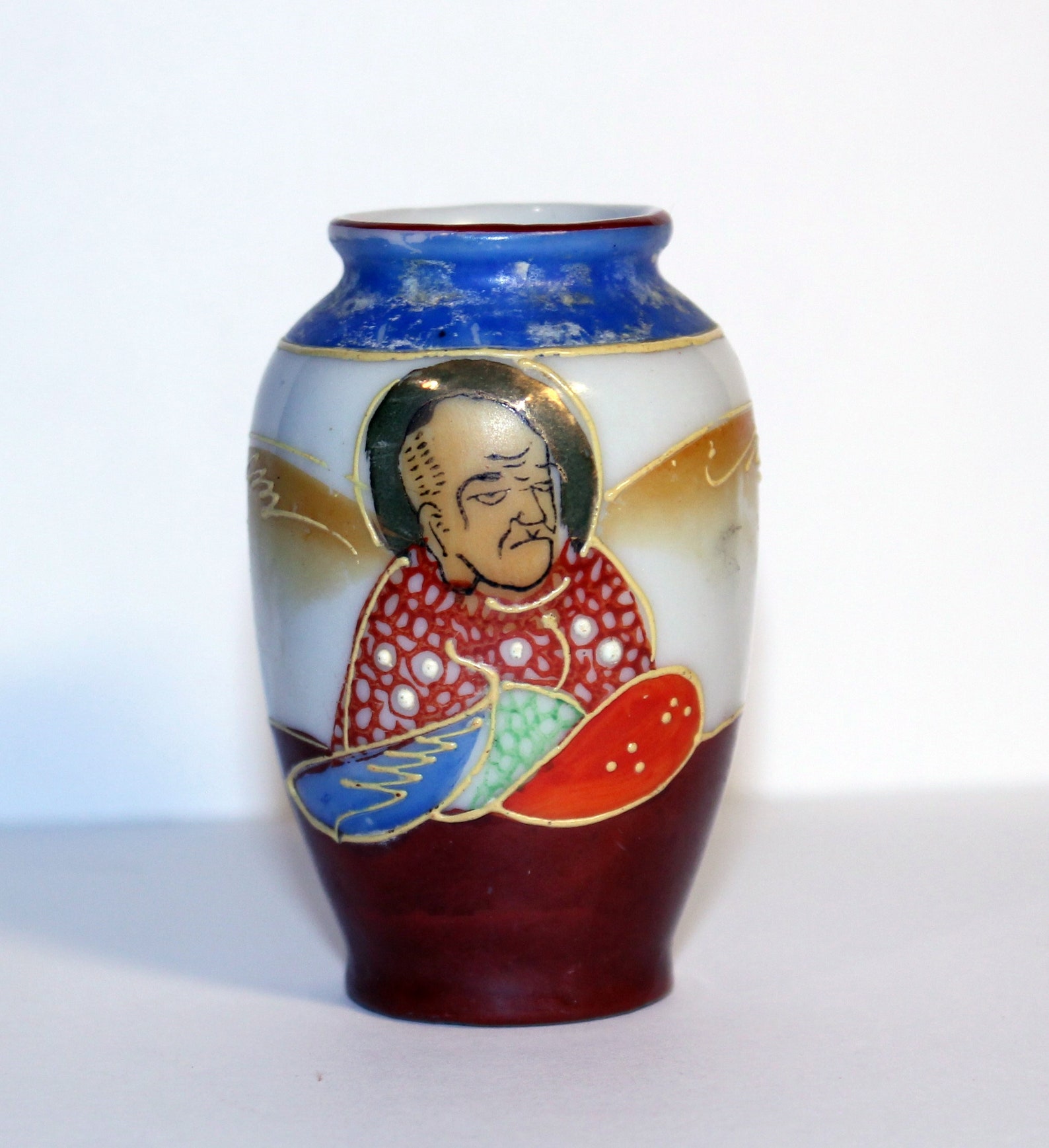 Vintage Made in Occupied Japan Asian Vase Small Asian Vase Etsy