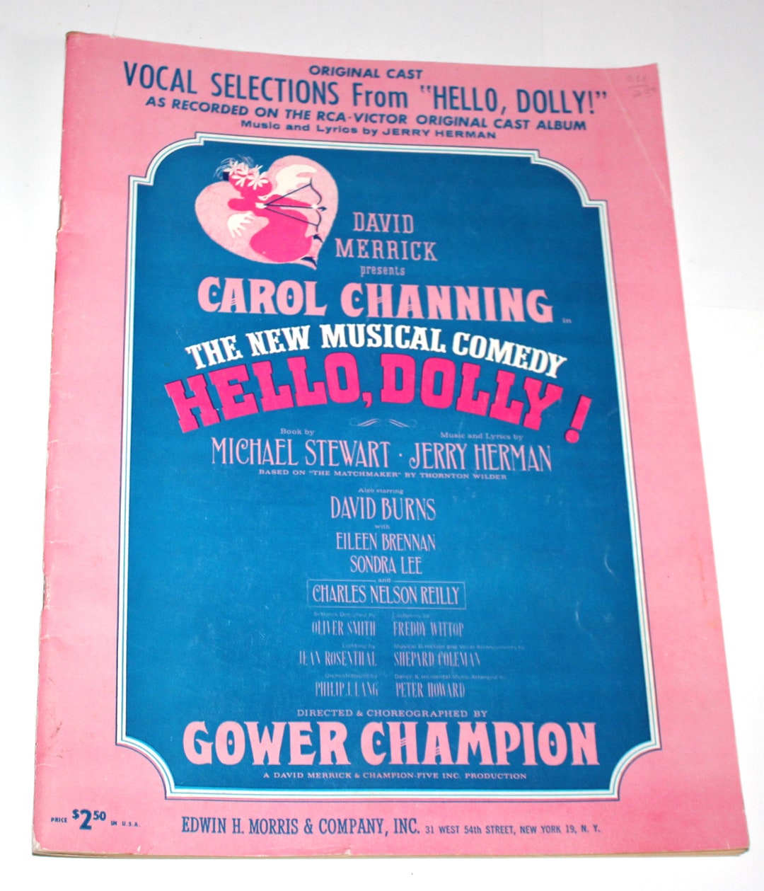 Vintage Hello Dolly Musical Carol Channing Vocal Selections Sheet Music ...
