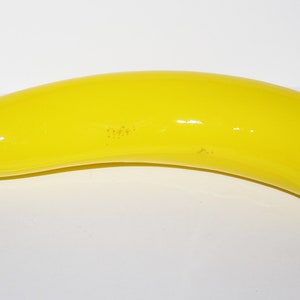 Vintage Molded Glass Banana, Glass Fruit Art Glass Fruit, Fruit Decor